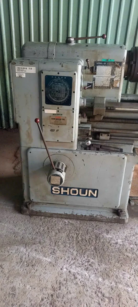 Đầu máy tiện cơ khí Shoun Machine Tool Nhật Bản Model-ST tại xưởng cơ khí Bình Dương