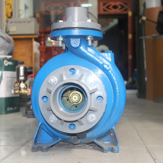 Bơm ly tâm trục ngang sau khi sửa tại xưởng