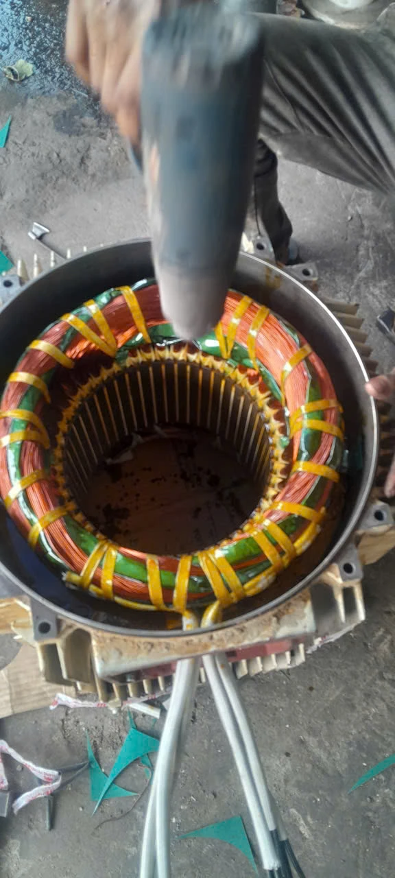 Quấn lại stator motor 3 pha tại xưởng Thuận Giao