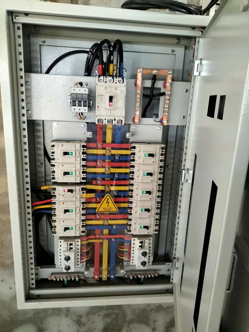 Tủ điện phân phối 3 pha nhà xưởng